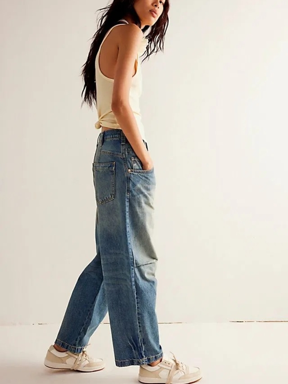 We The Free - Twin Flame Cropped Wide-Leg Jeans - Picture 2 of 8